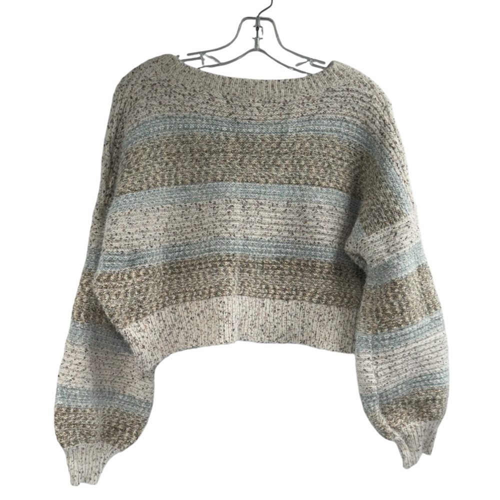 Debut Cropped Long Sleeve Sweater Size Small - Picture 9 of 9